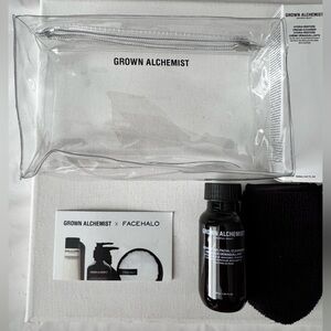 Grown Alchemist x FaceHalo “Take It Off” Travel Trio + Cosmetic Bag (New)